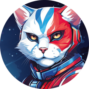 Reflective Stickers | Space Edition |  Cat